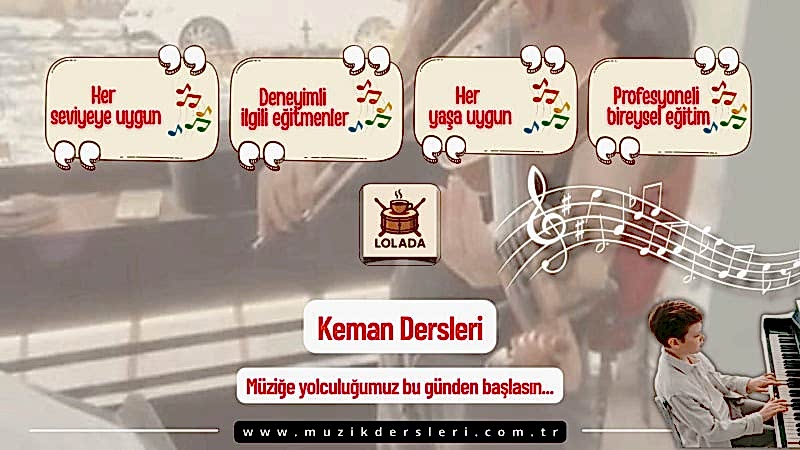 Keman Dersleri Eğitimi | Lolada DrumHouse Kartal