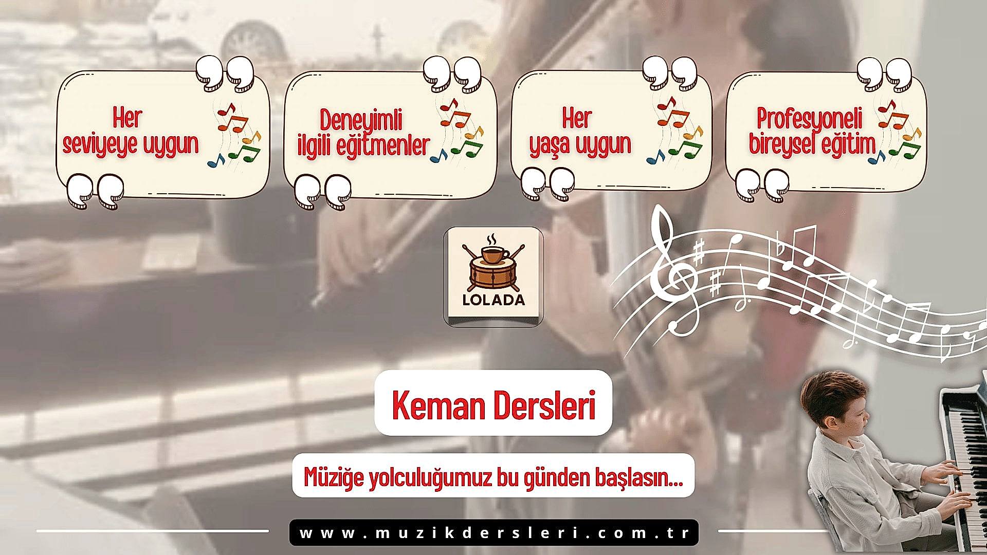 Keman Dersleri Eğitimi | Lolada DrumHouse Kartal