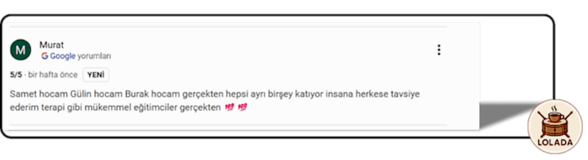 Lolada Öğrenci Yorumları | Loldada DrumHouse Kartal İstanbul Müzik Kursu Dersleri