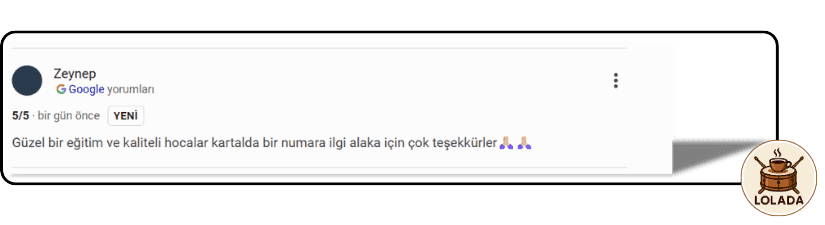 Lolada Öğrenci Yorumları | Loldada DrumHouse Kartal İstanbul Müzik Kursu Dersleri